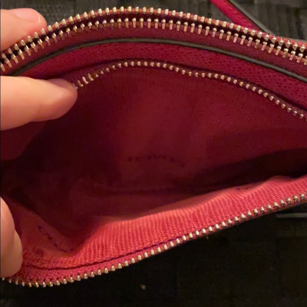 Red Coach Handbag - Picture 3 of 4